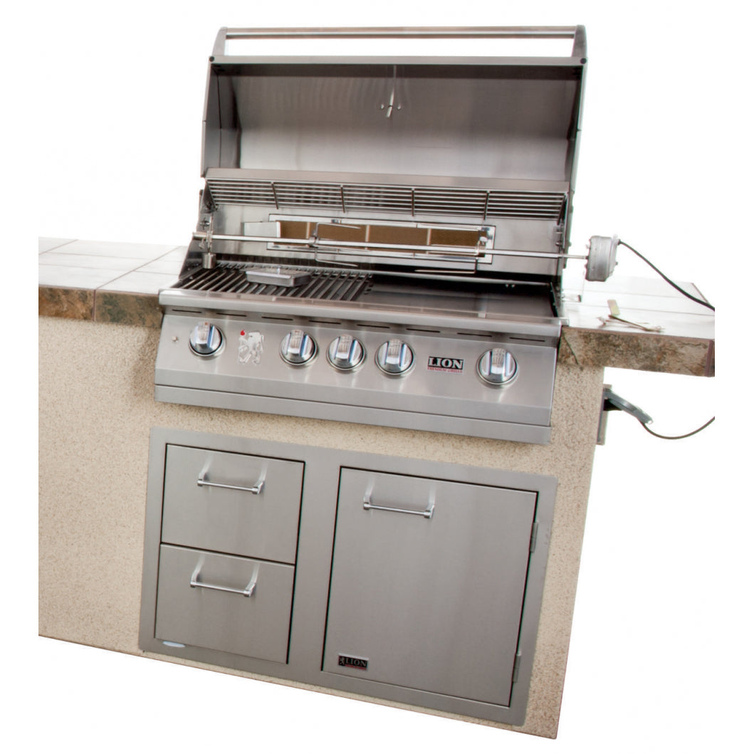 Lion Premium Grills Commercial BBQ Island4