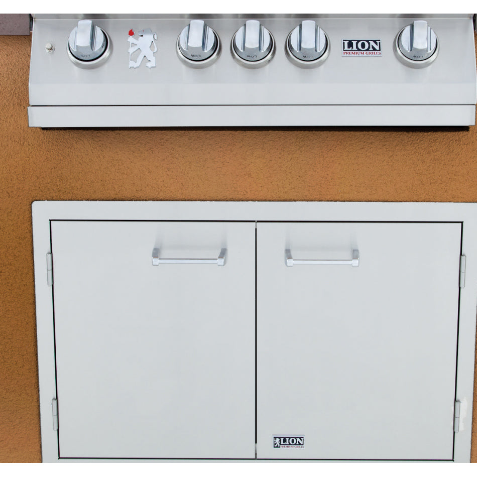 Lion Premium Grills Prominent Q BBQ Island3