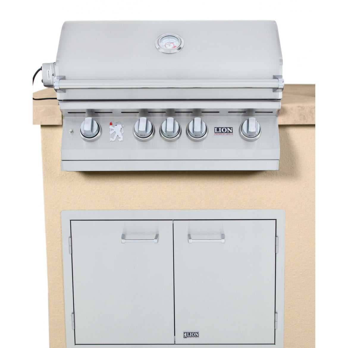 Lion Premium Grills Resort Q BBQ Island4