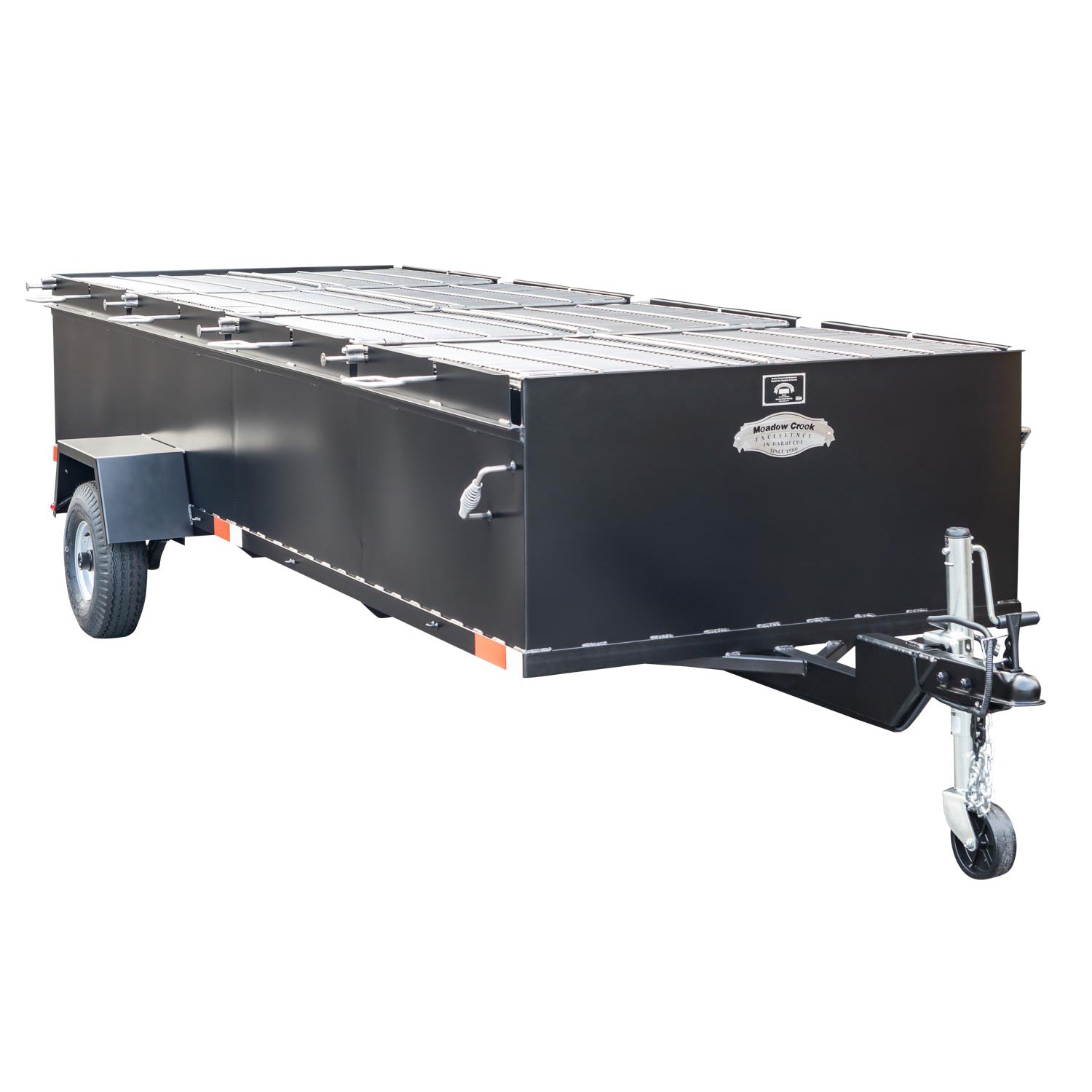 Meadow Creek BBQ144 Chicken Cooker Trailer 03