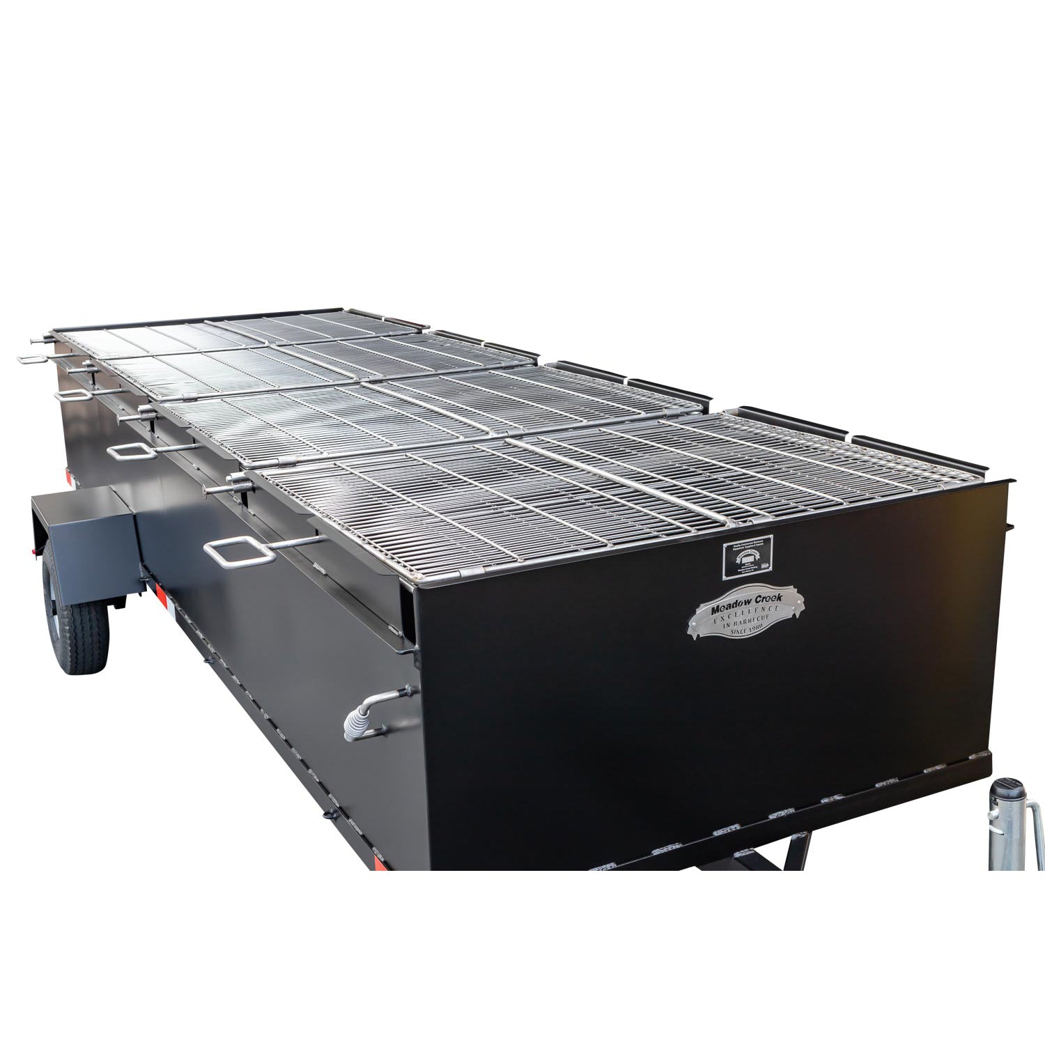 Meadow Creek BBQ144 Chicken Cooker Trailer 06