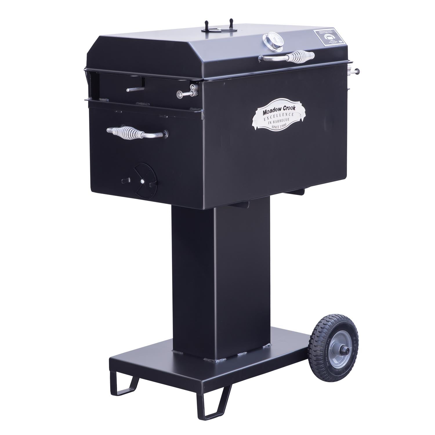 Meadow Creek BBQ26S Chicken Cooker 04 Pedestal