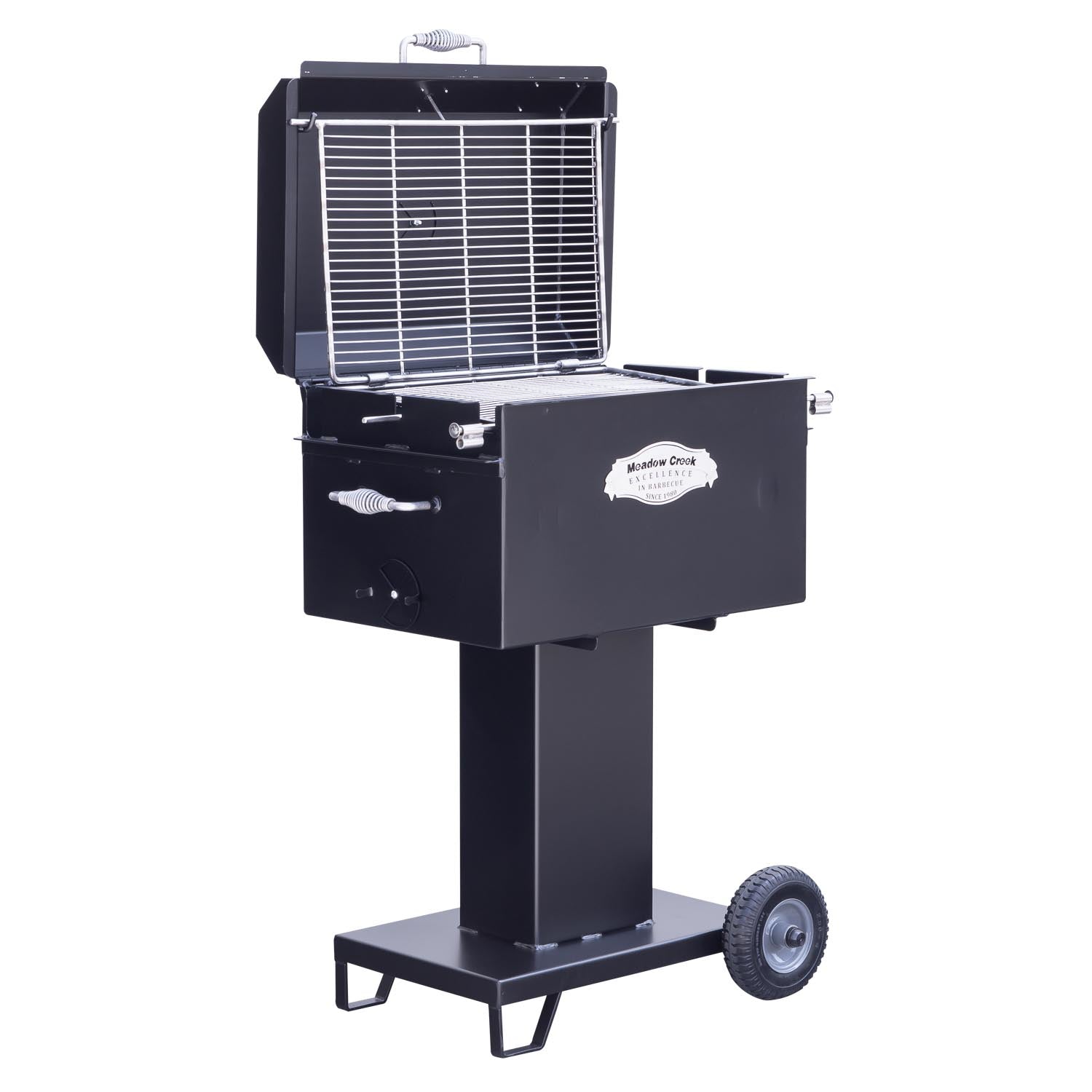 Meadow Creek BBQ26S Chicken Cooker 06 Pedestal