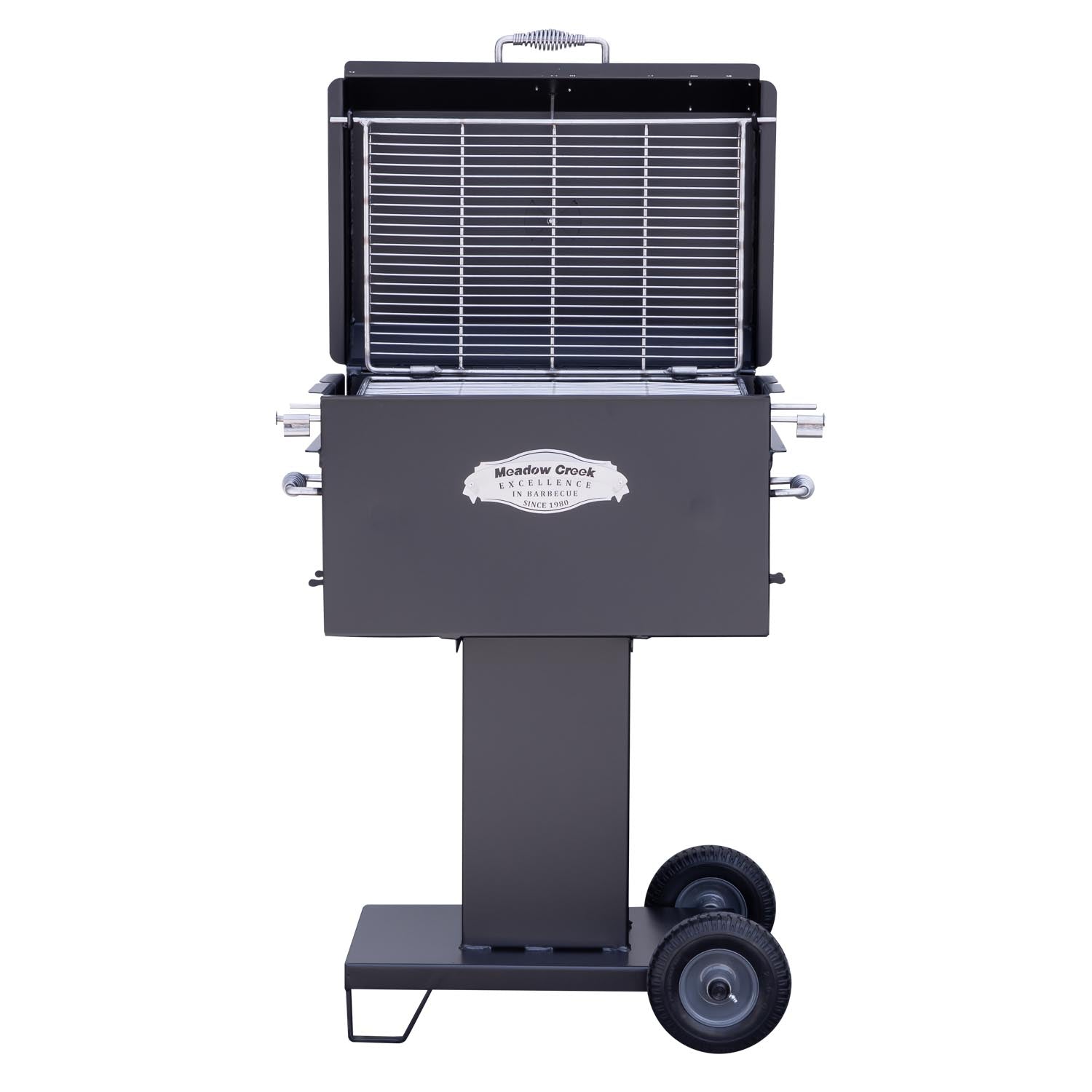 Meadow Creek BBQ26S Chicken Cooker 07 Pedestal