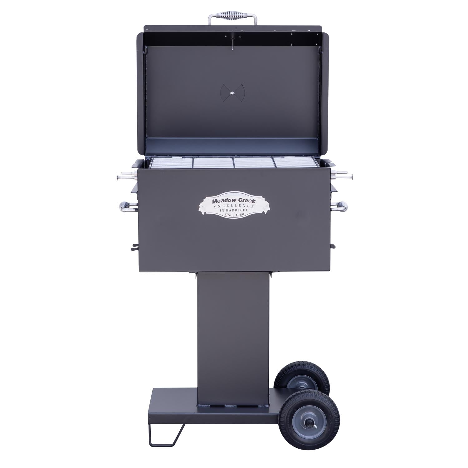 Meadow Creek BBQ26S Chicken Cooker 08 Pedestal