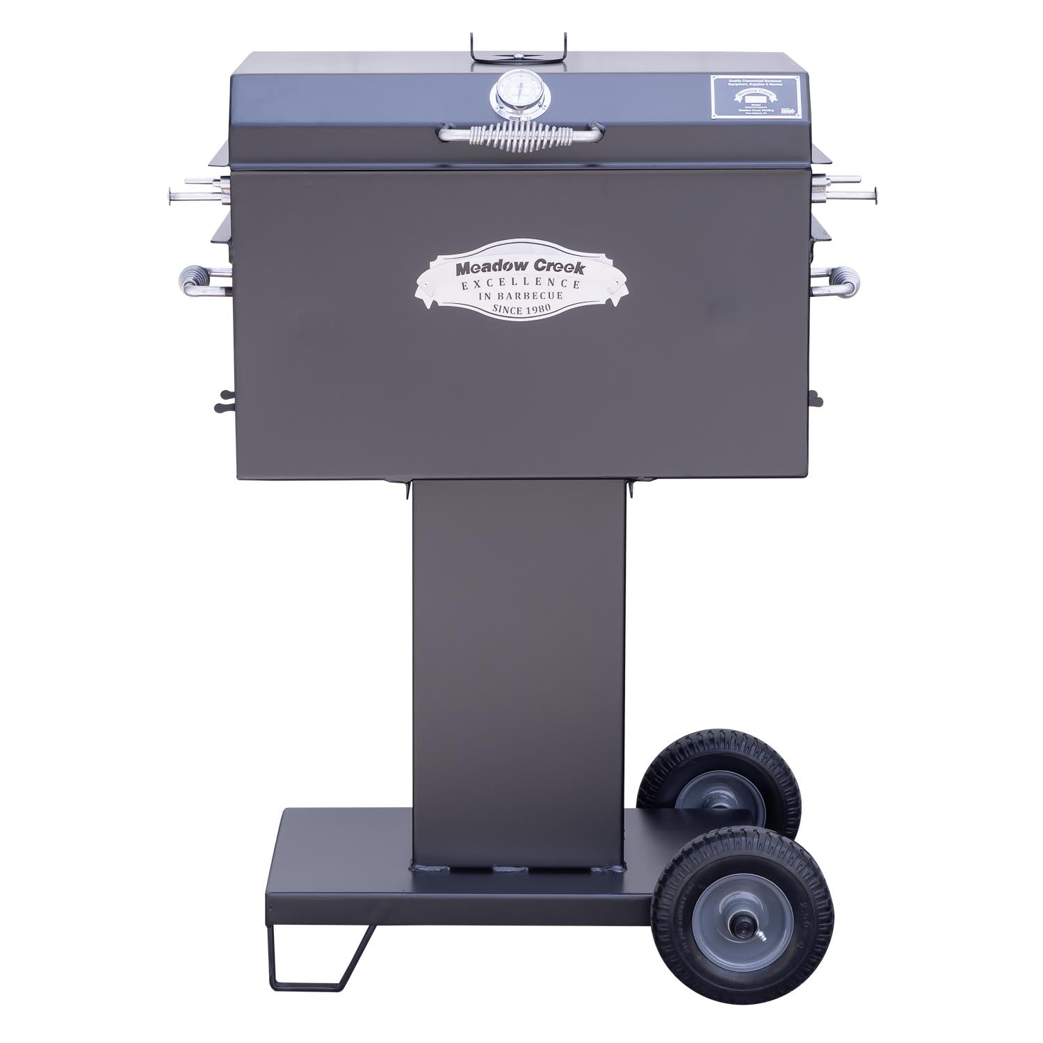 Meadow Creek BBQ26S Chicken Cooker 09 Pedestal
