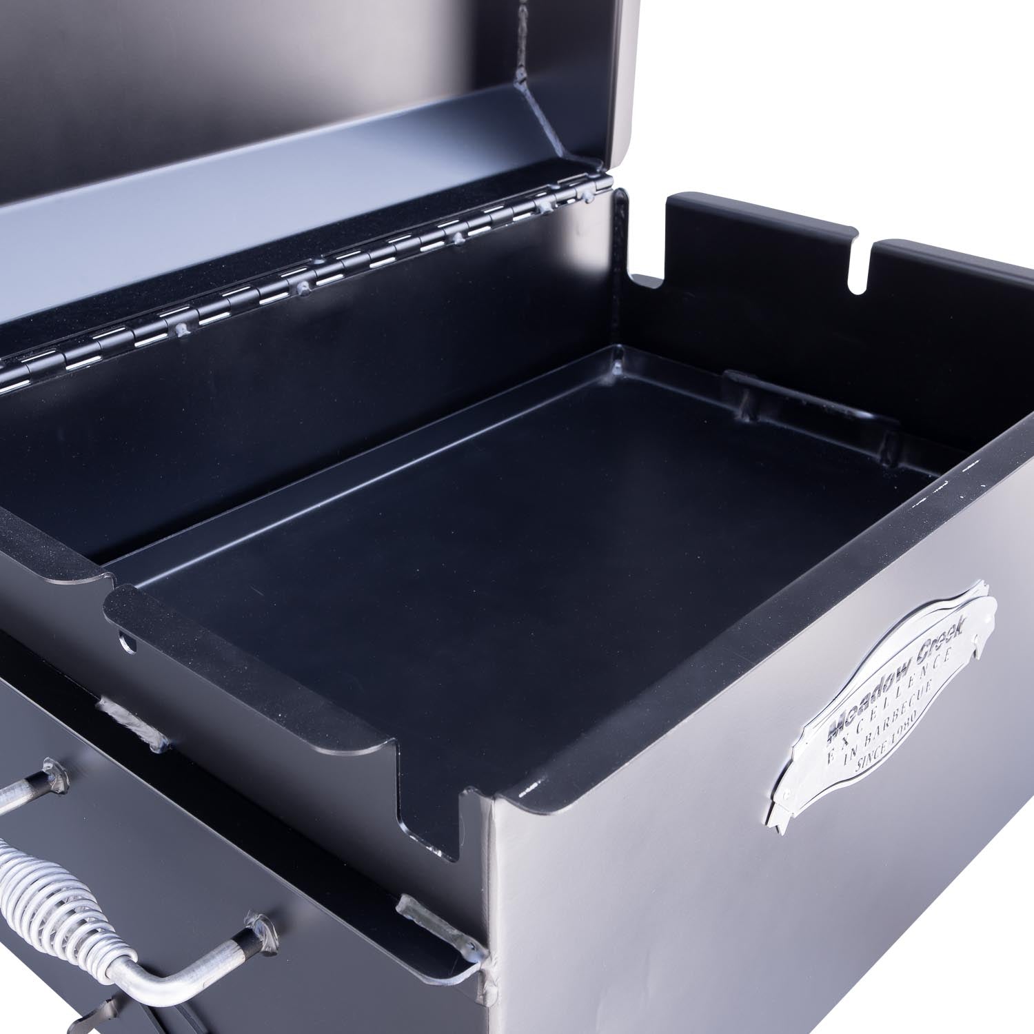 Meadow Creek BBQ26S Chicken Cooker Pan Raised