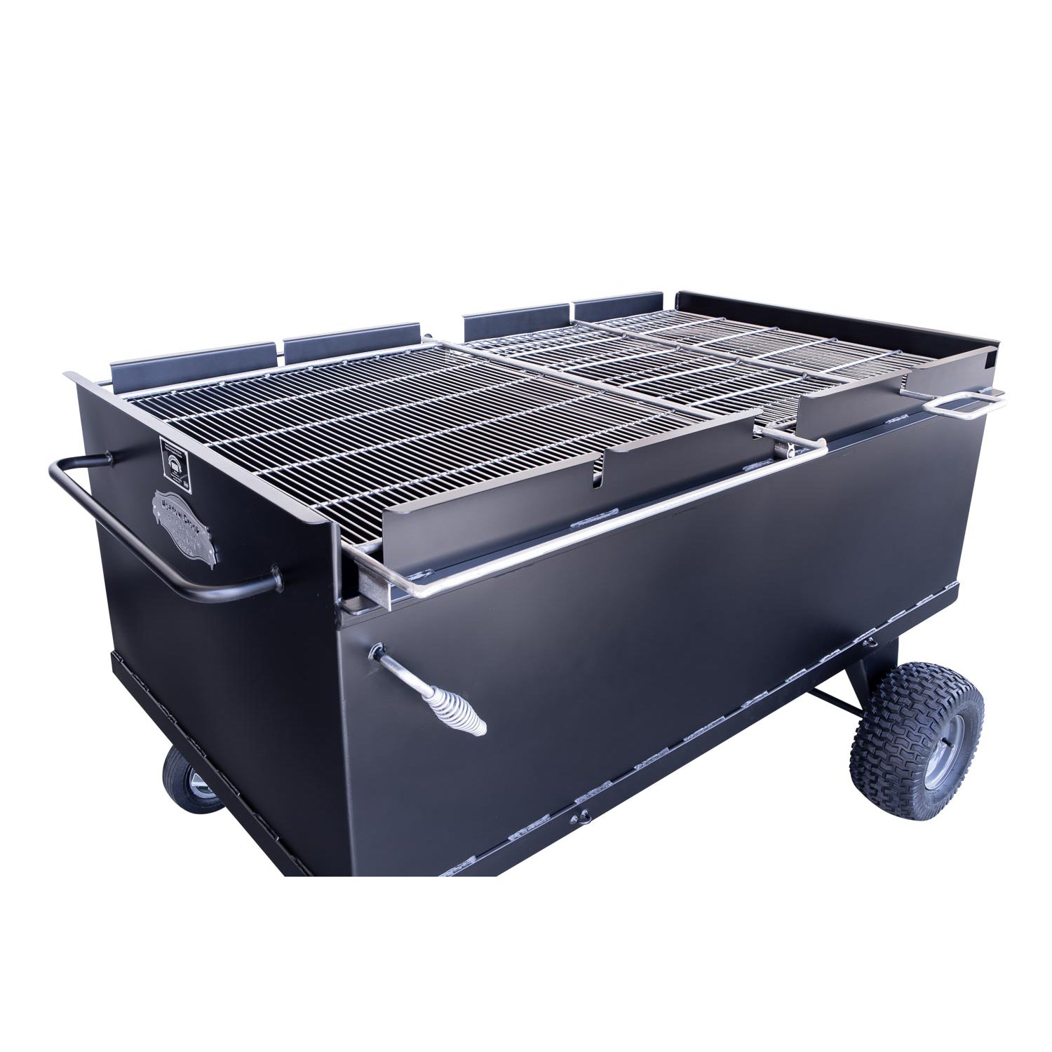 Meadow Creek BBQ64P Chicken Cooker Flat Grate 01