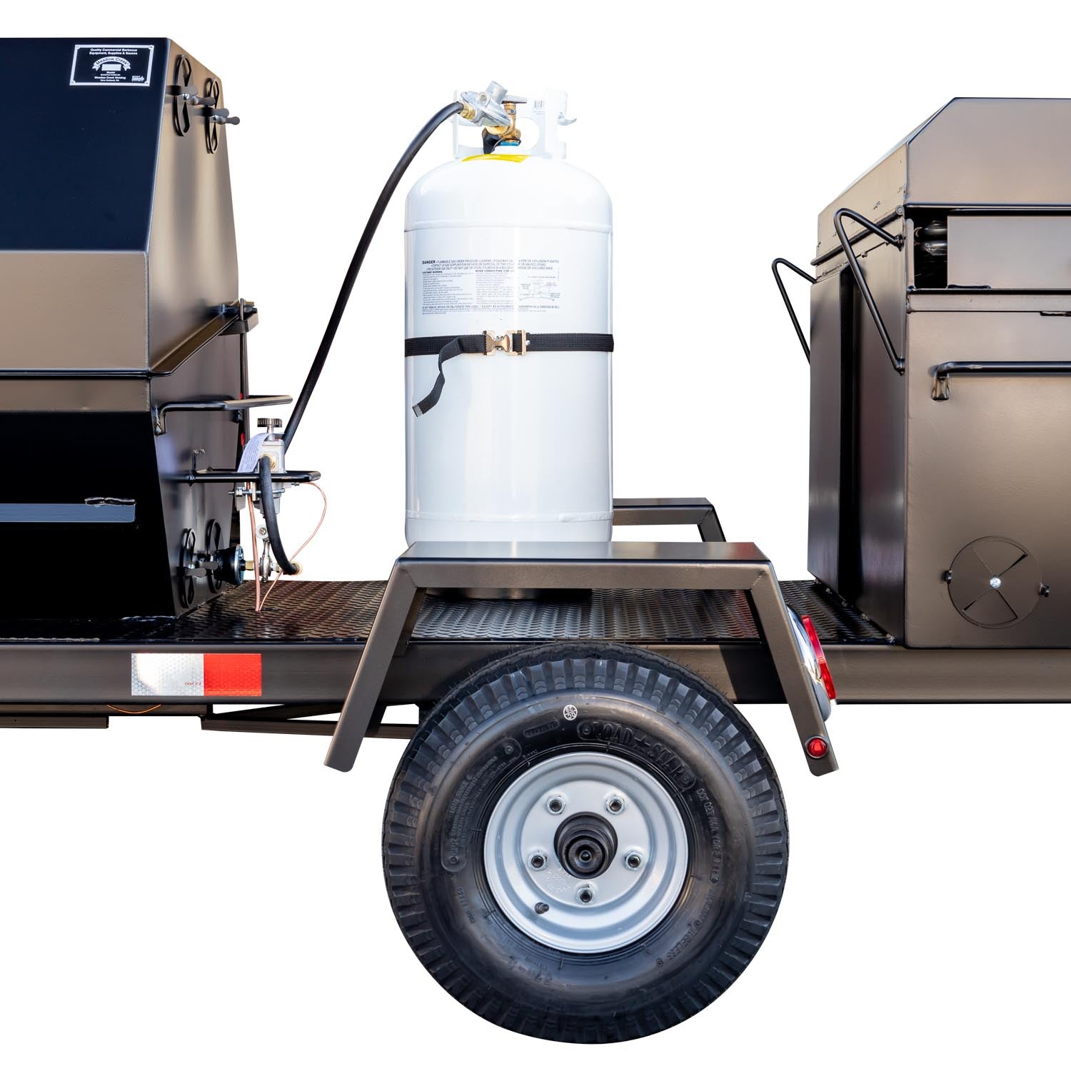 Meadow Creek CD108G Barbecue Trailer Propane Tank 01