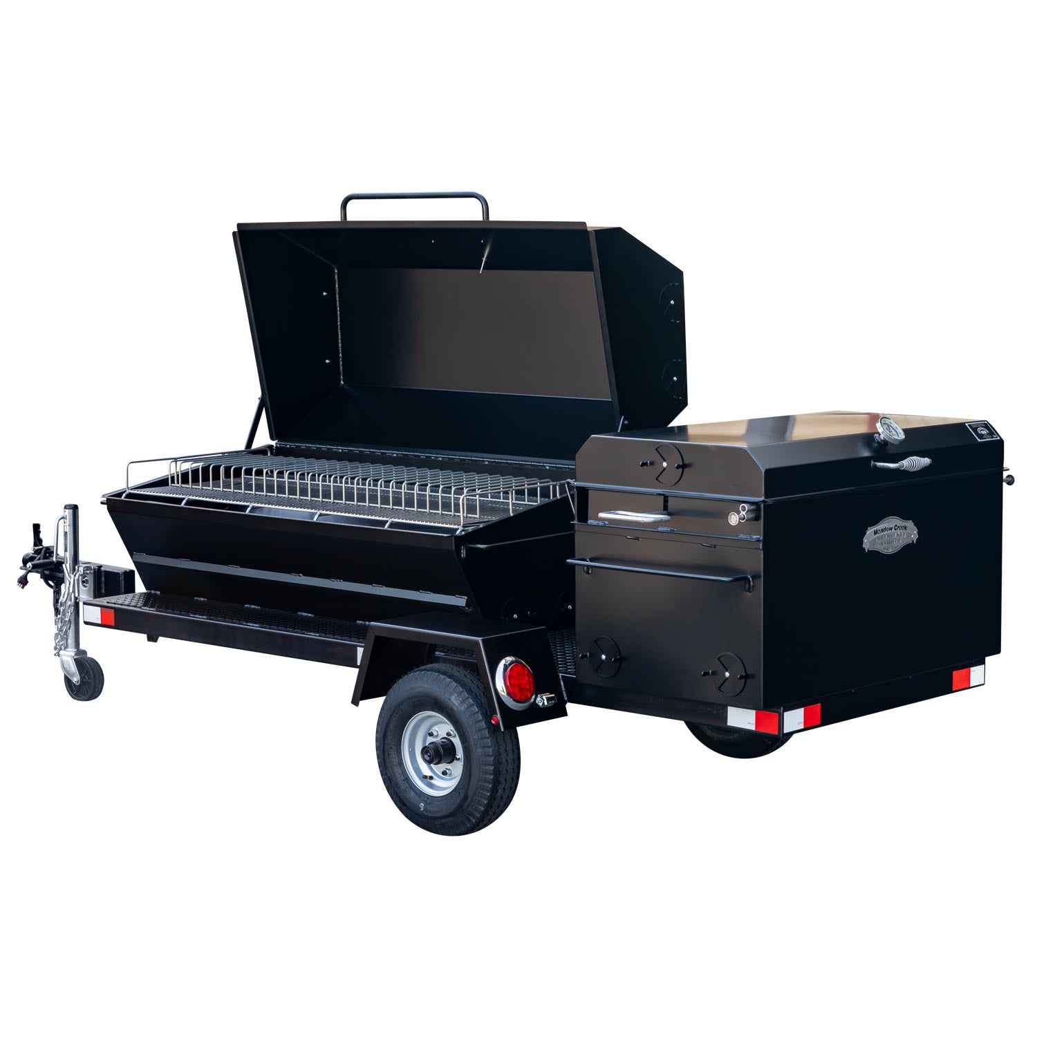 Meadow Creek CD108 BBQ Catering Trailer 04 Rib Rack