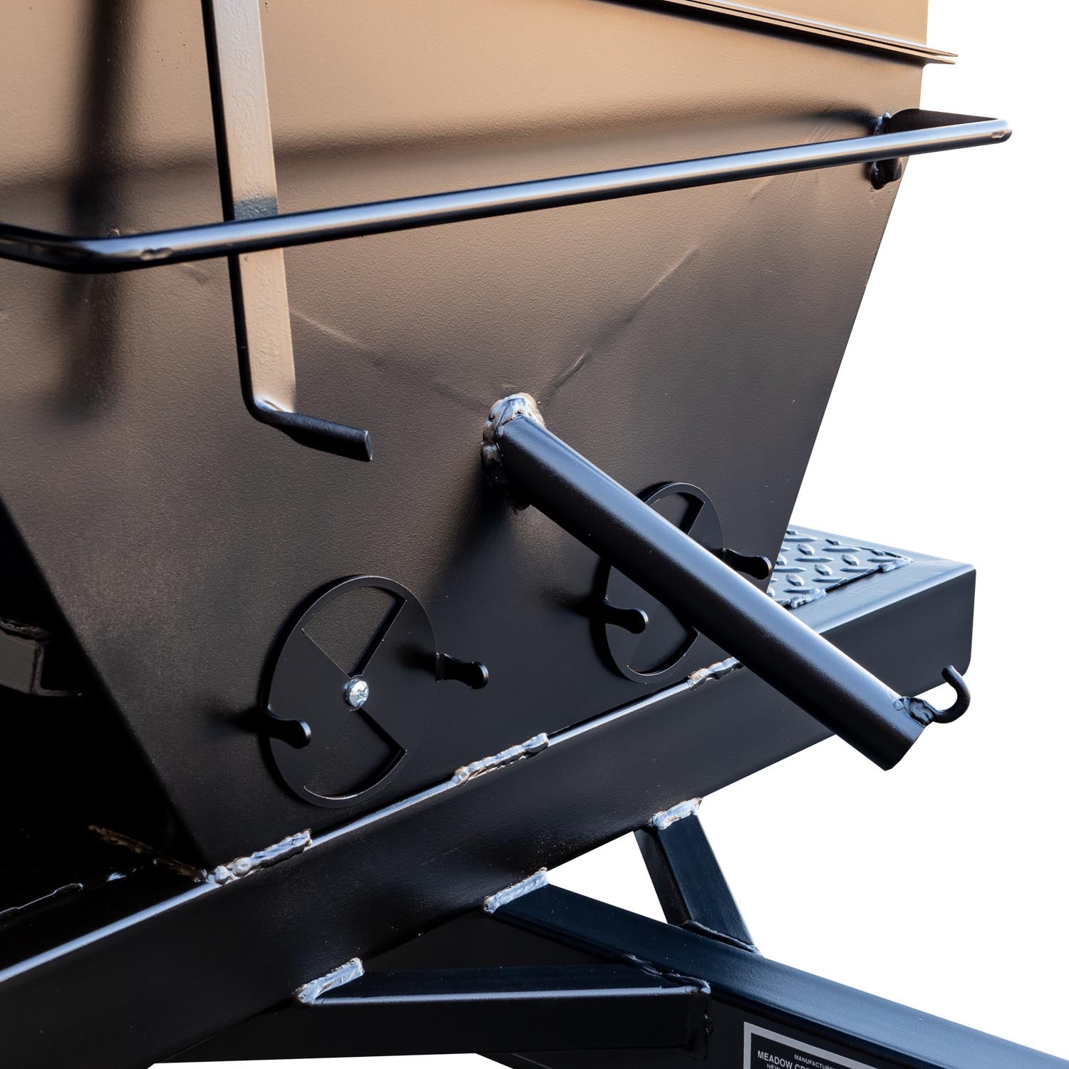 Meadow Creek CD108 BBQ Catering Trailer Drip Tube Vents 2