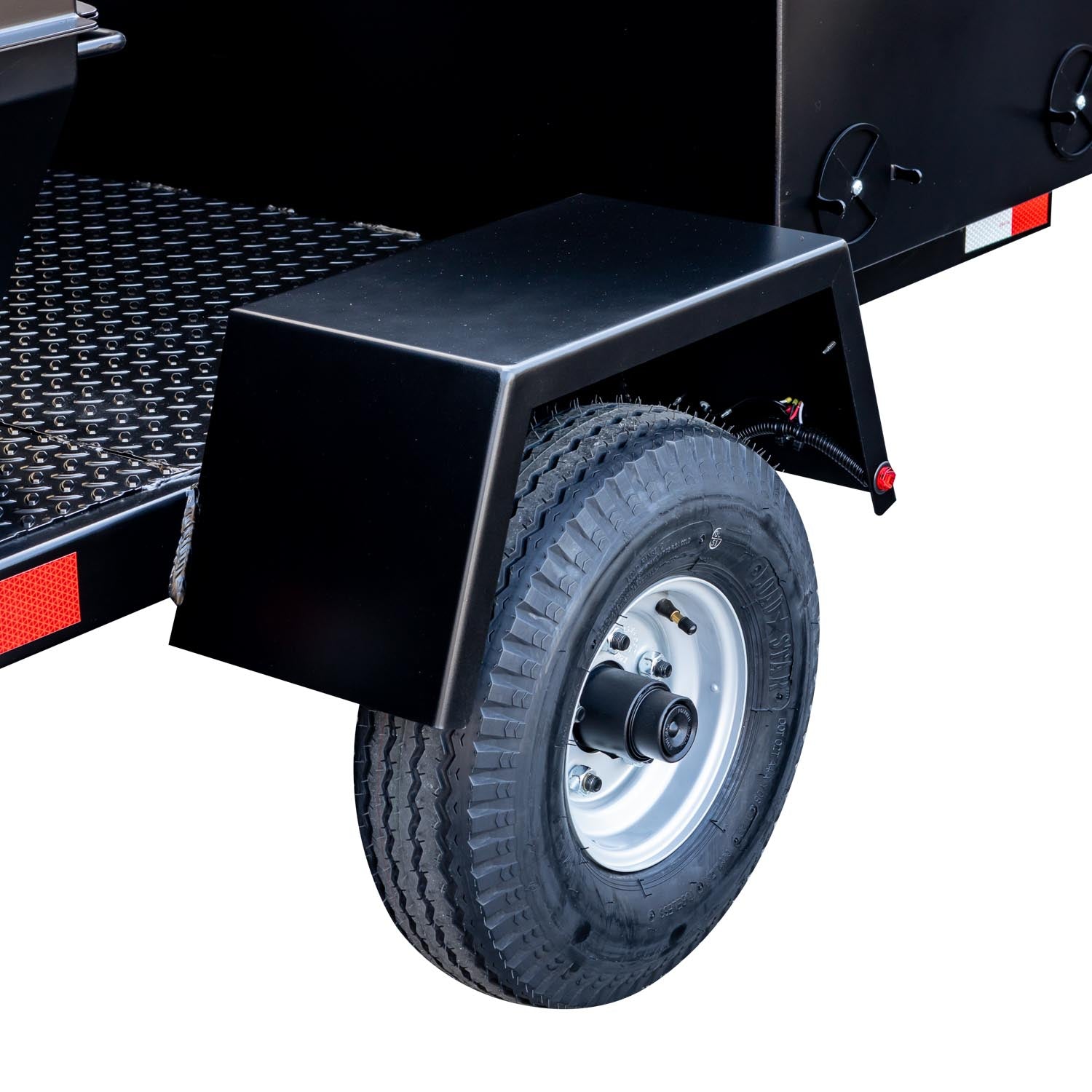 Meadow Creek CD108 BBQ Catering Trailer Wheel Fender 02