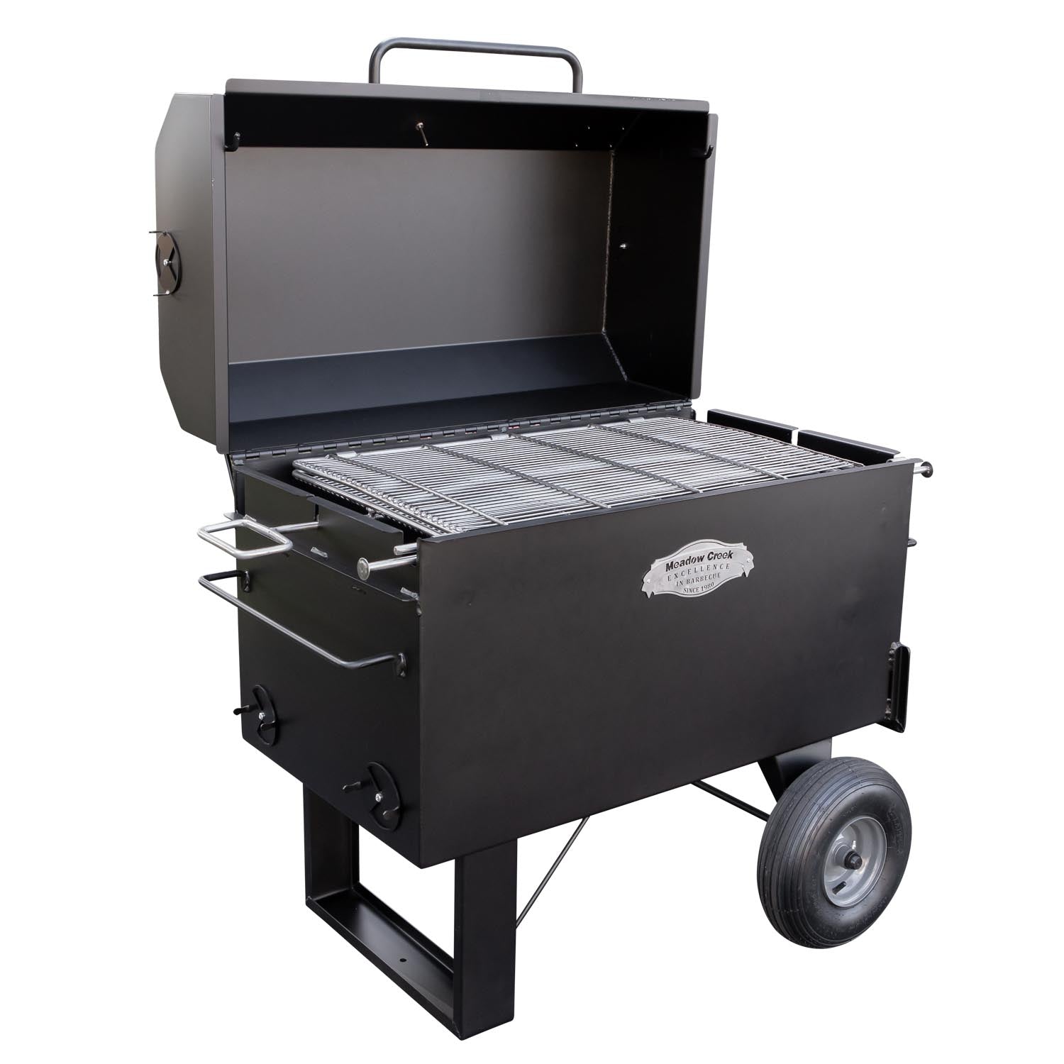 Meadow Creek COMBI42 Smoker, Grill, Chicken Cooker and Roaster All in