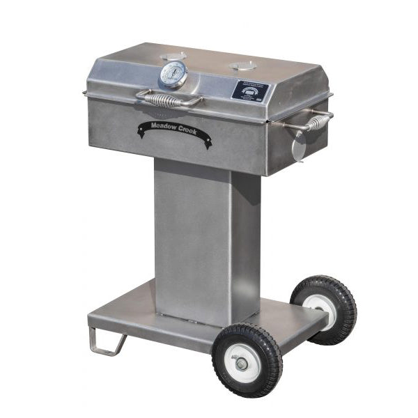 Meadow Creek SK23 Steak Grill Stainless Steel with Pedestal