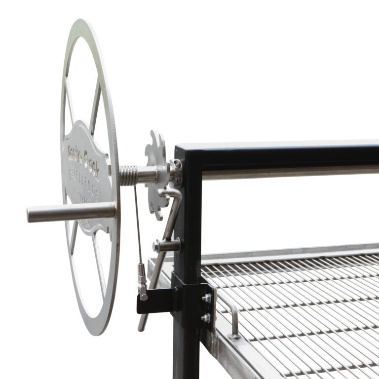 Meadow Creek SMFP34 Santa Maria Fire Pit Locking Crank Mechanism2