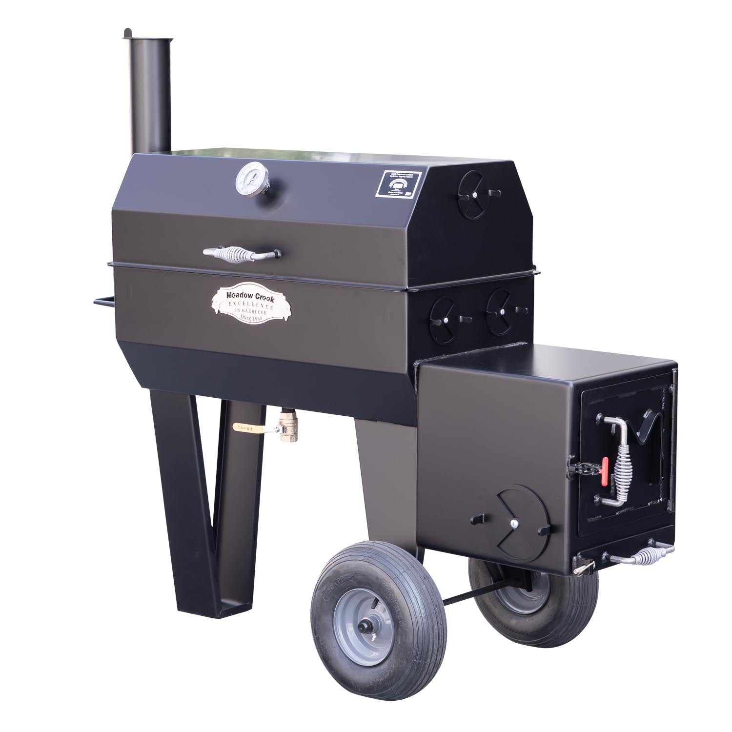 Meadow Creek SQ36 Offset Smoker 01