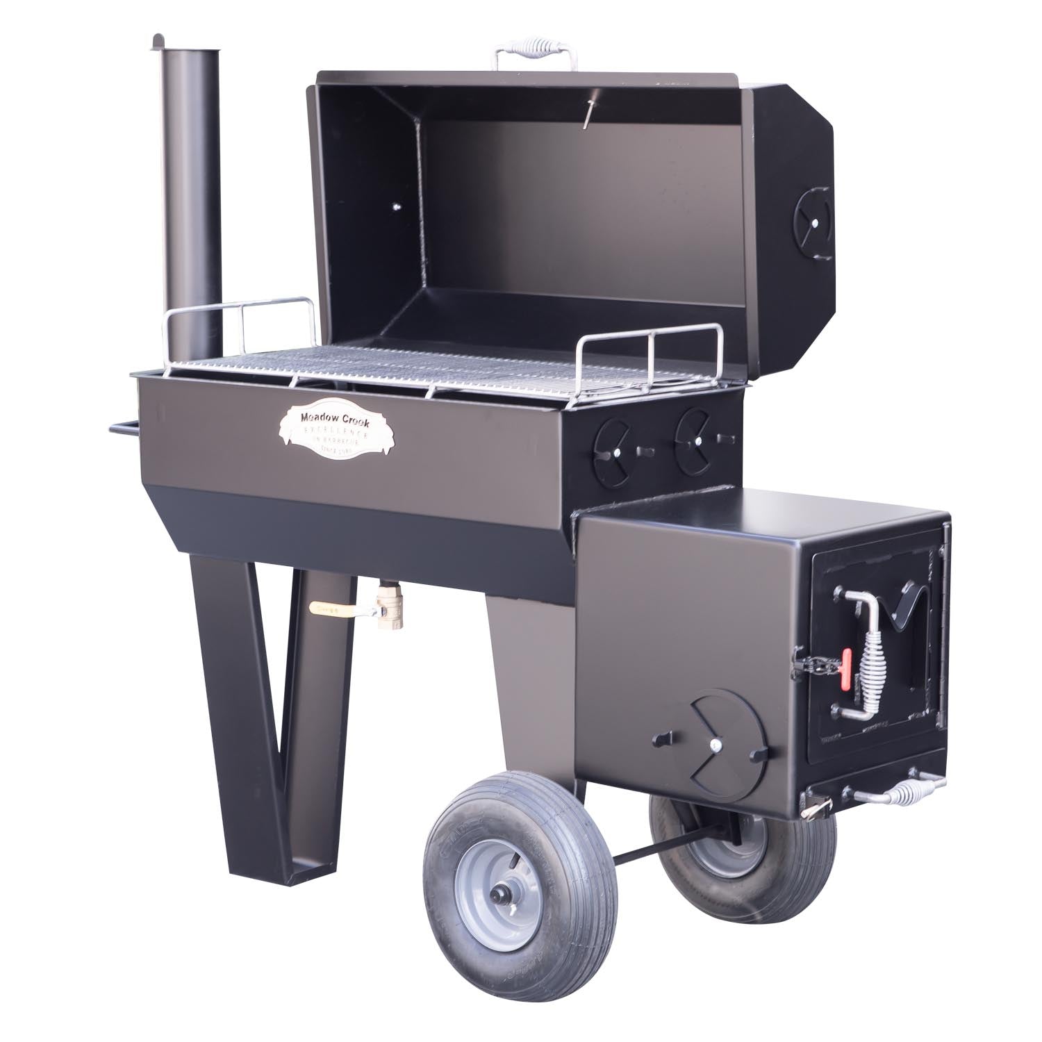 Meadow Creek SQ36 Offset Smoker 02