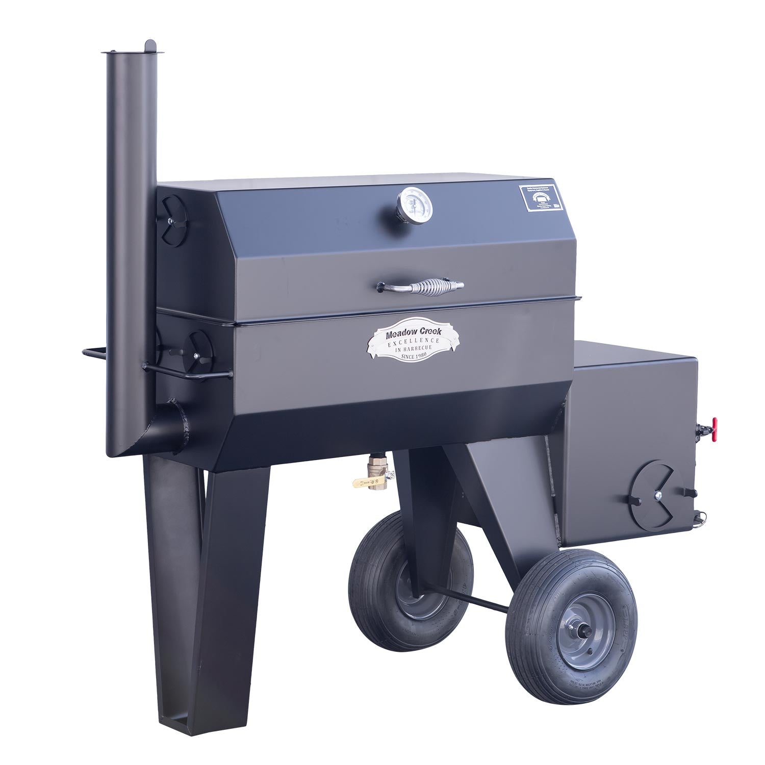 Meadow Creek SQ36 Offset Smoker 05