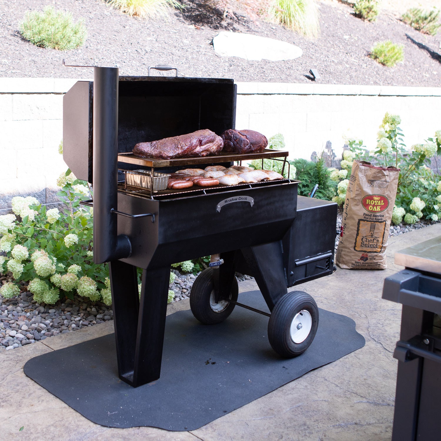 Meadow Creek SQ36 Offset Smoker 13