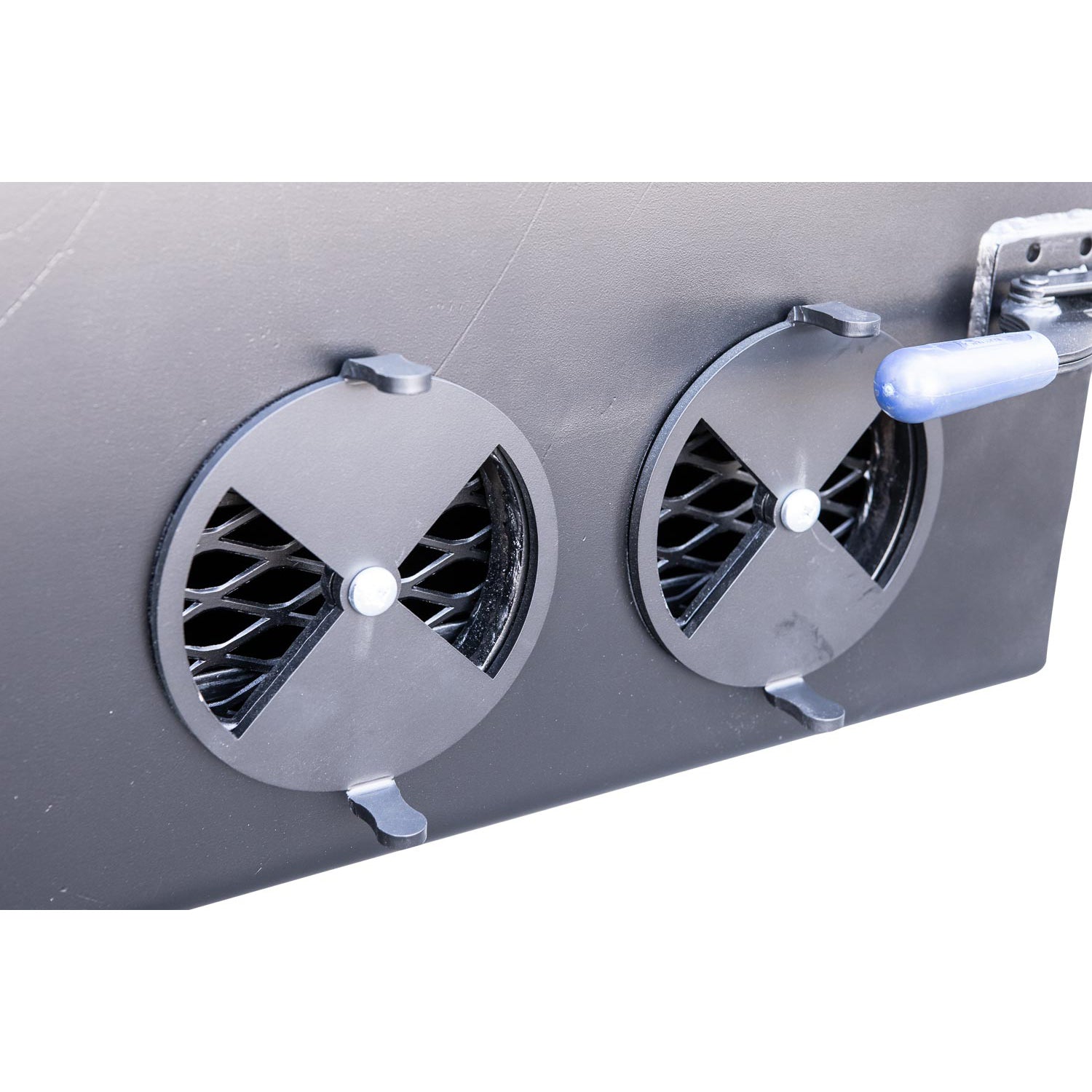 Meadow Creek TS1000 BBQ Trailer 23 Firebox Vents