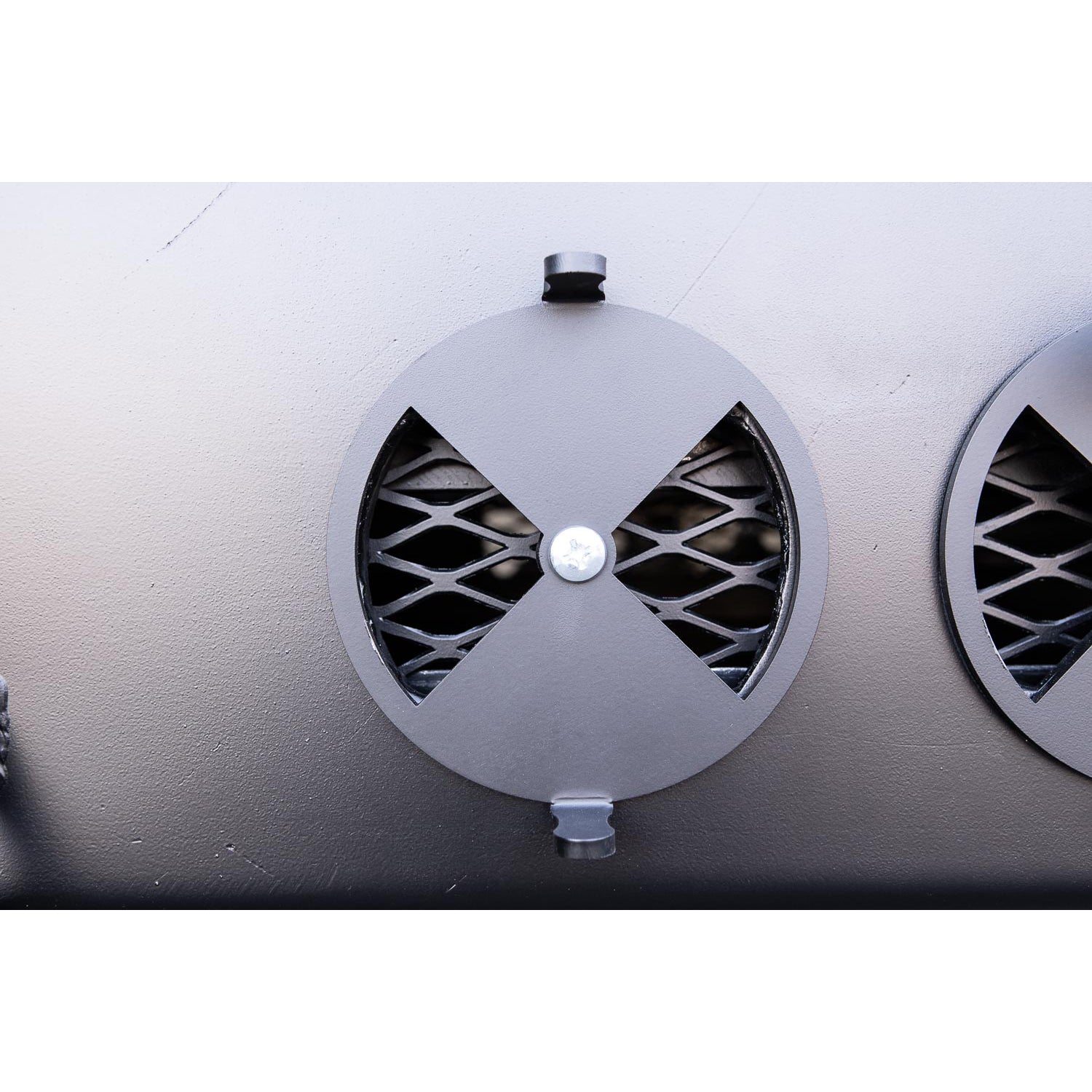 Meadow Creek TS1000 BBQ Trailer 24 Firebox Vents