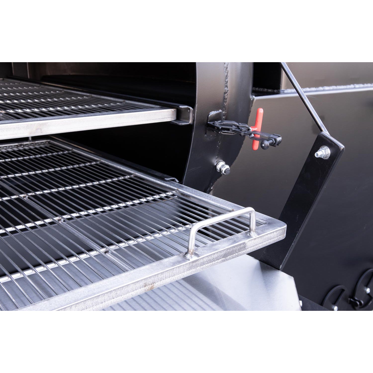 Meadow Creek TS1000 BBQ Trailer 46 Sliding Grates