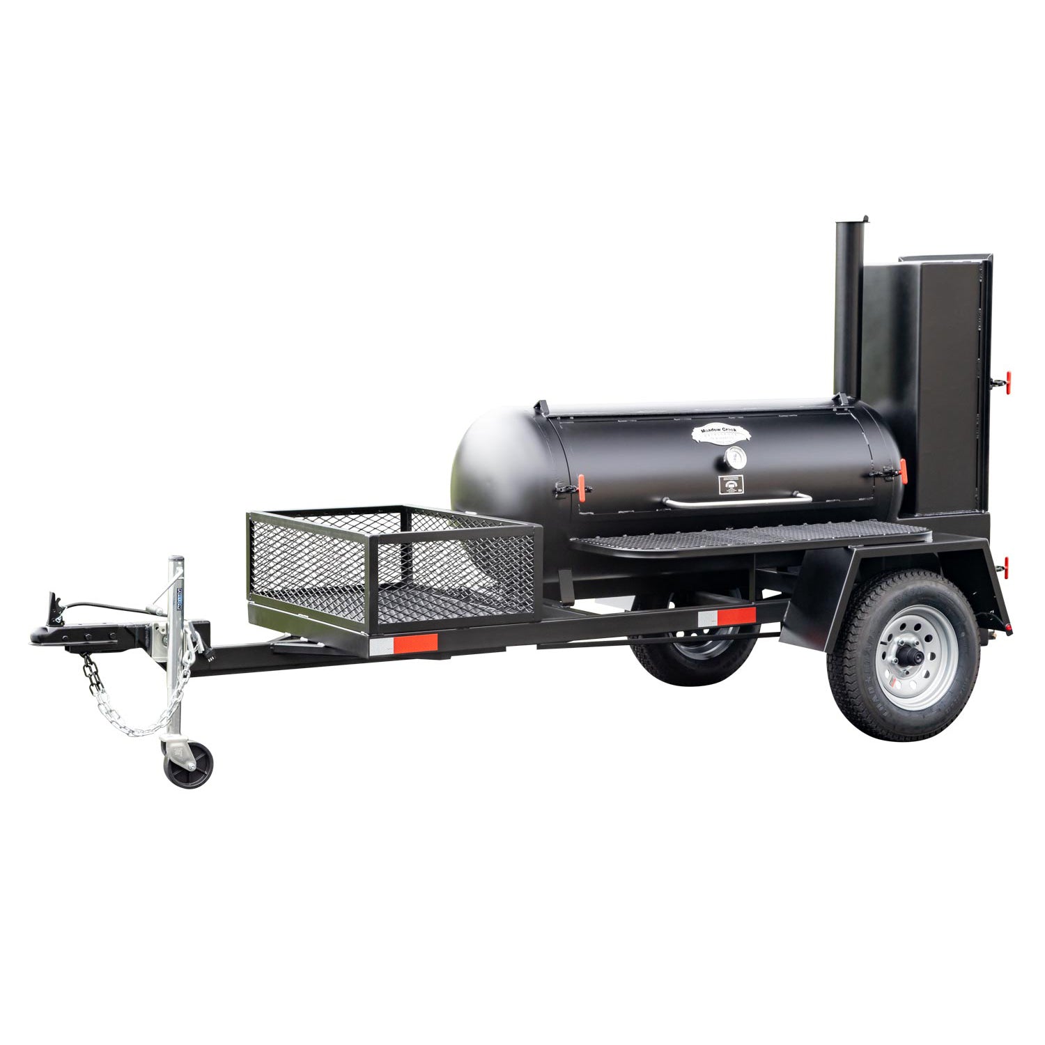 Meadow Creek TS120 BBQ Smoker Trailer 01