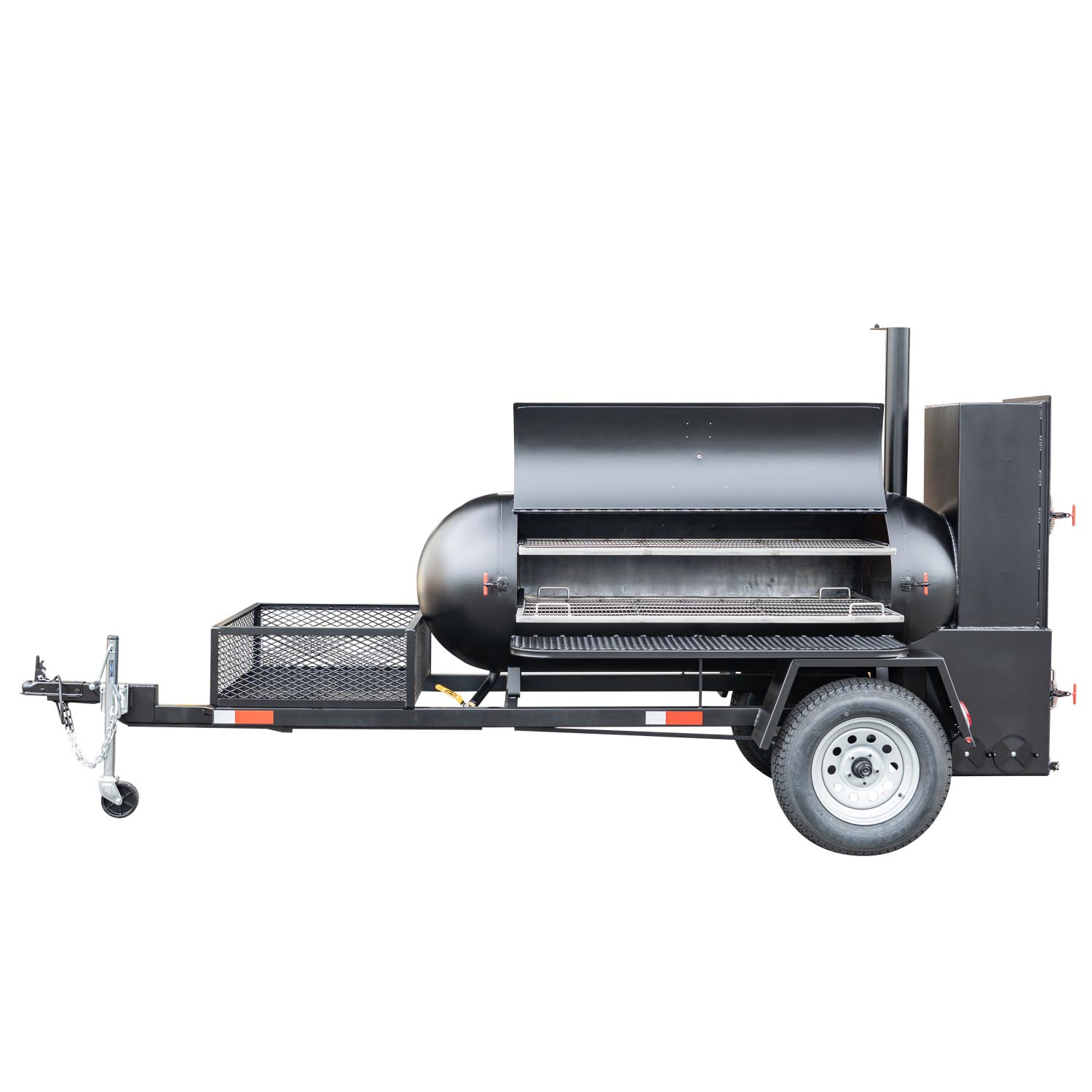 Meadow Creek TS250 Offset Tank Smoker and Trailer