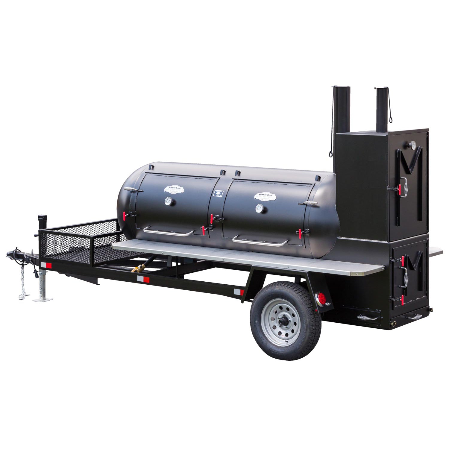 Meadow Creek TS500 Tank Smoker Trailer 04