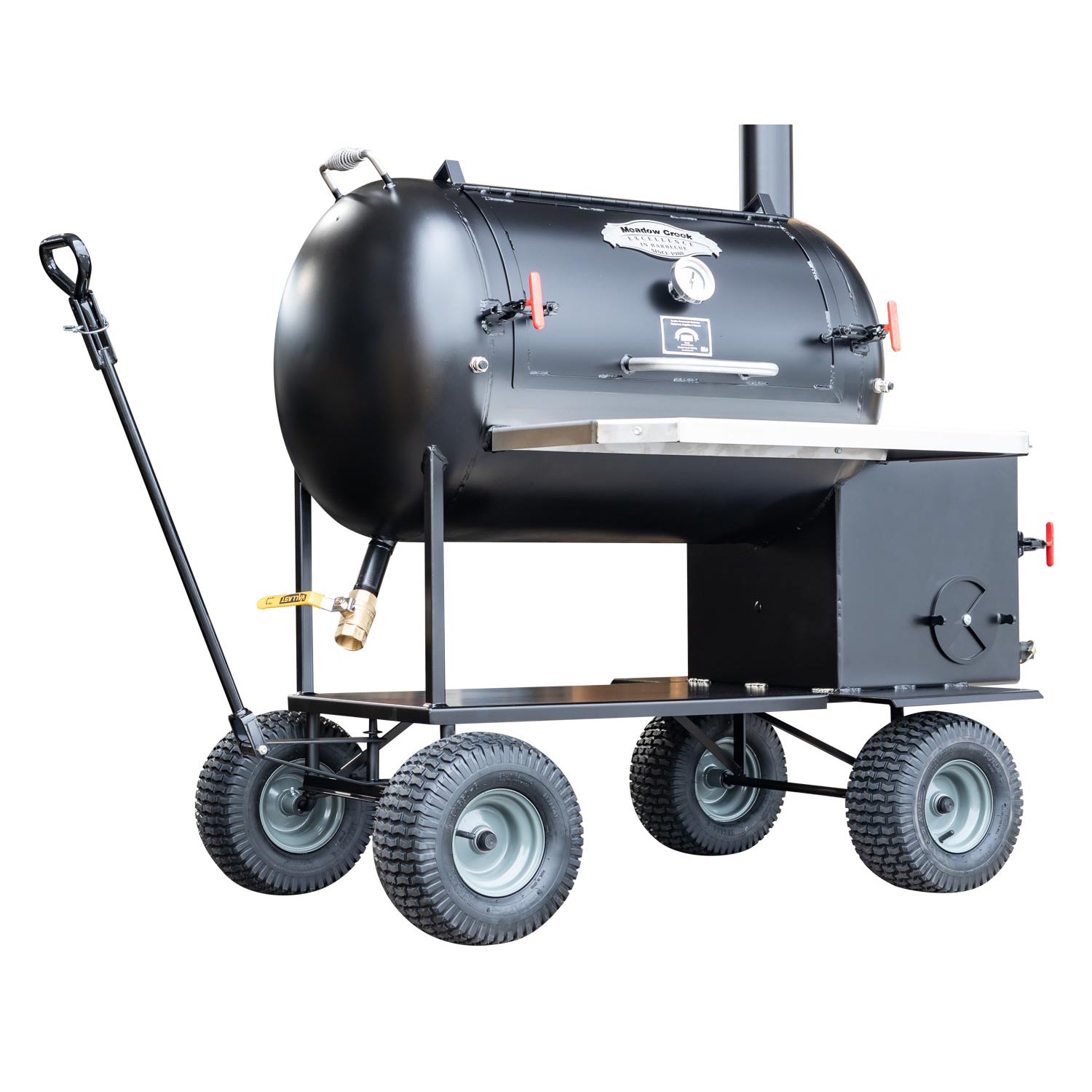 Meadow Creek TS70P Wagon Chassis Stainless Shelf 08