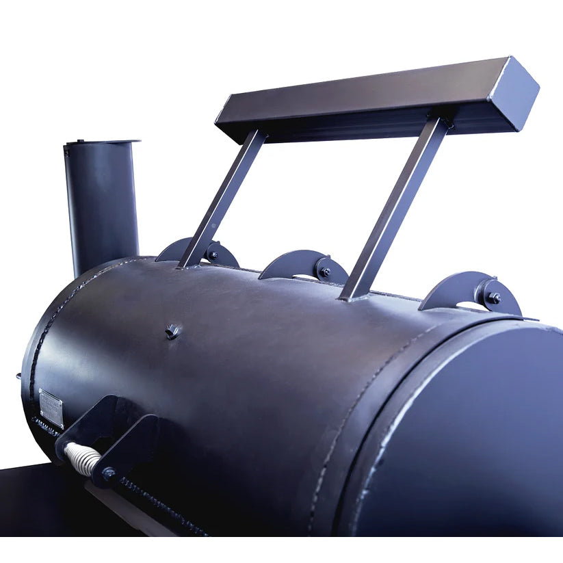 Old Country BBQ Pits Brazos DLX Offset Charcoal Smoker - 1
