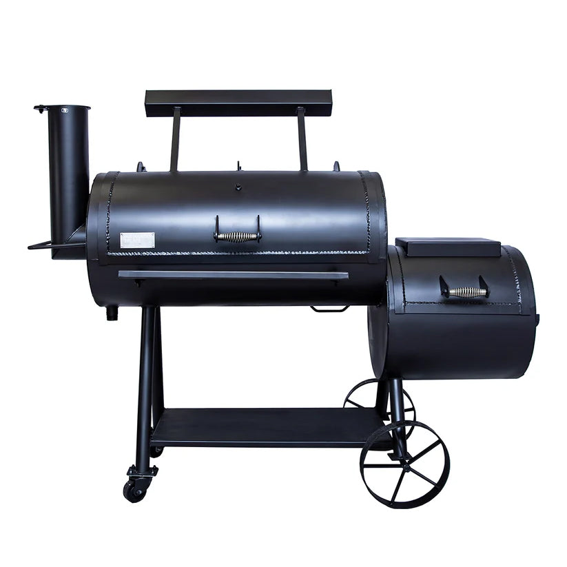 Old Country BBQ Pits Brazos DLX Offset Charcoal Smoker - 2