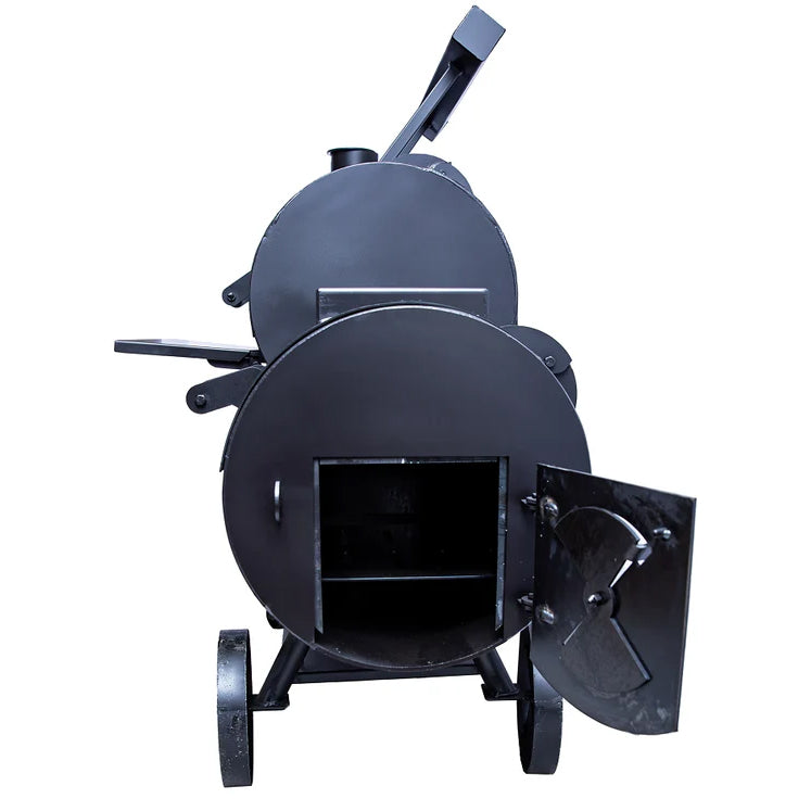 Old Country BBQ Pits Brazos DLX Offset Charcoal Smoker - 4