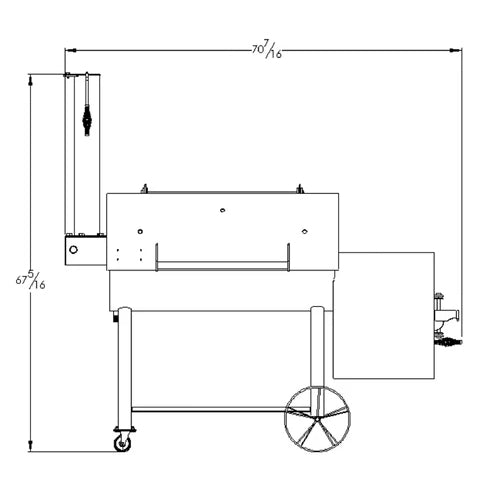 Old Country BBQ Pits Generation 2 Offset Smoker - Specifications 3