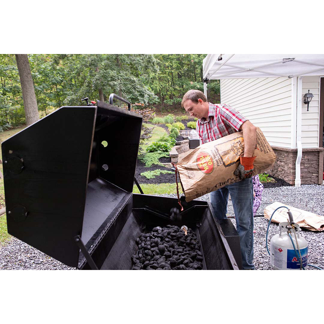 PR60T Pig Roaster 02 Charcoal