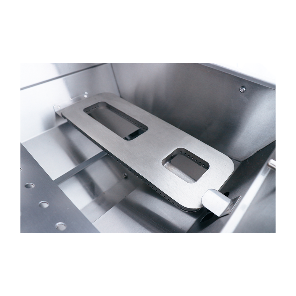 RCS Cutlass Pro 38 in Built In Gas Grill Inside