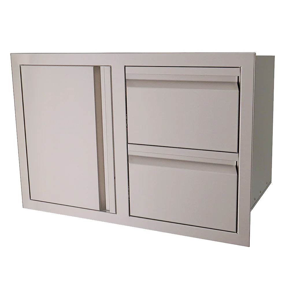 RCS Double Drawer Door Combo with Soft Close 4