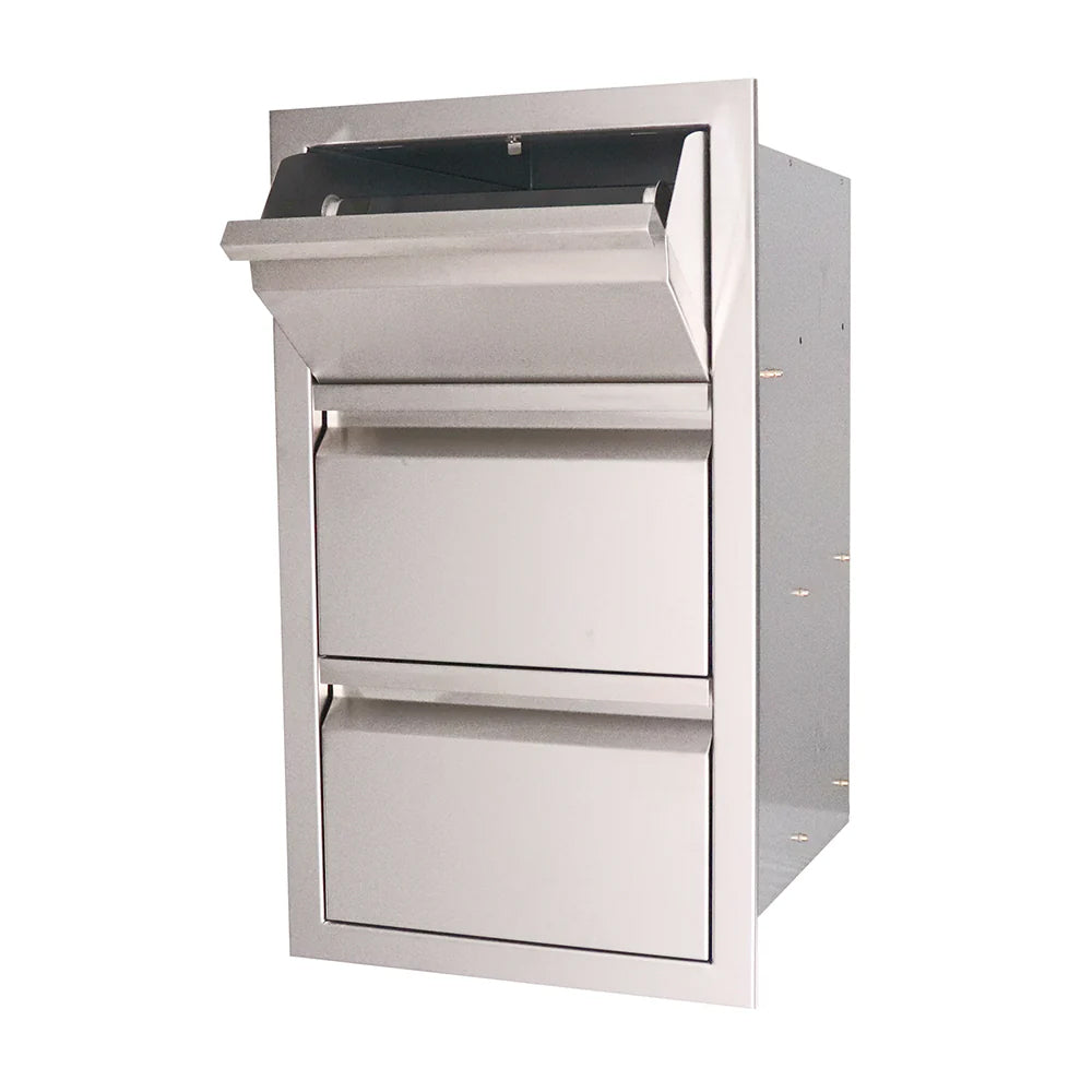 RCS Double Drawer with Paper Towel Holder 4