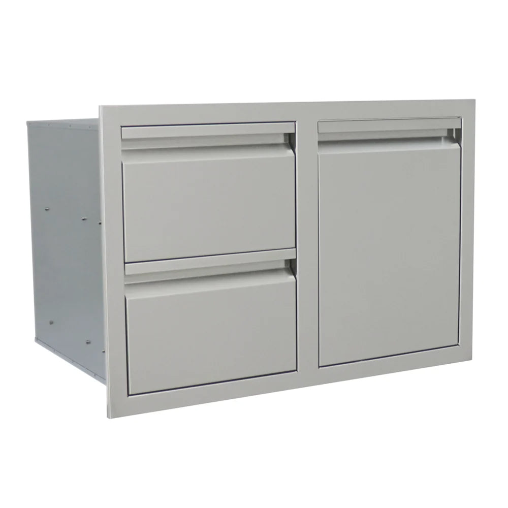 RCS Double Drawers with Propane Drawer 2