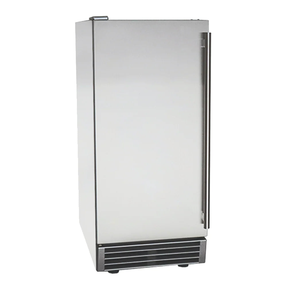 RCS Stainless Steel Ice Maker 26 lb Capacity with Reversible Door 5