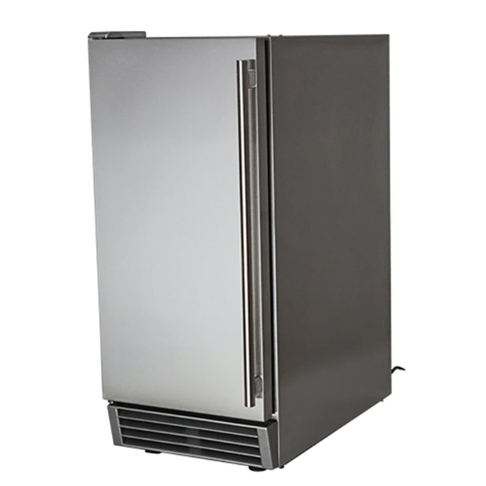 RCS Stainless Steel Ice Maker 26 lb Capacity with Reversible Door 6