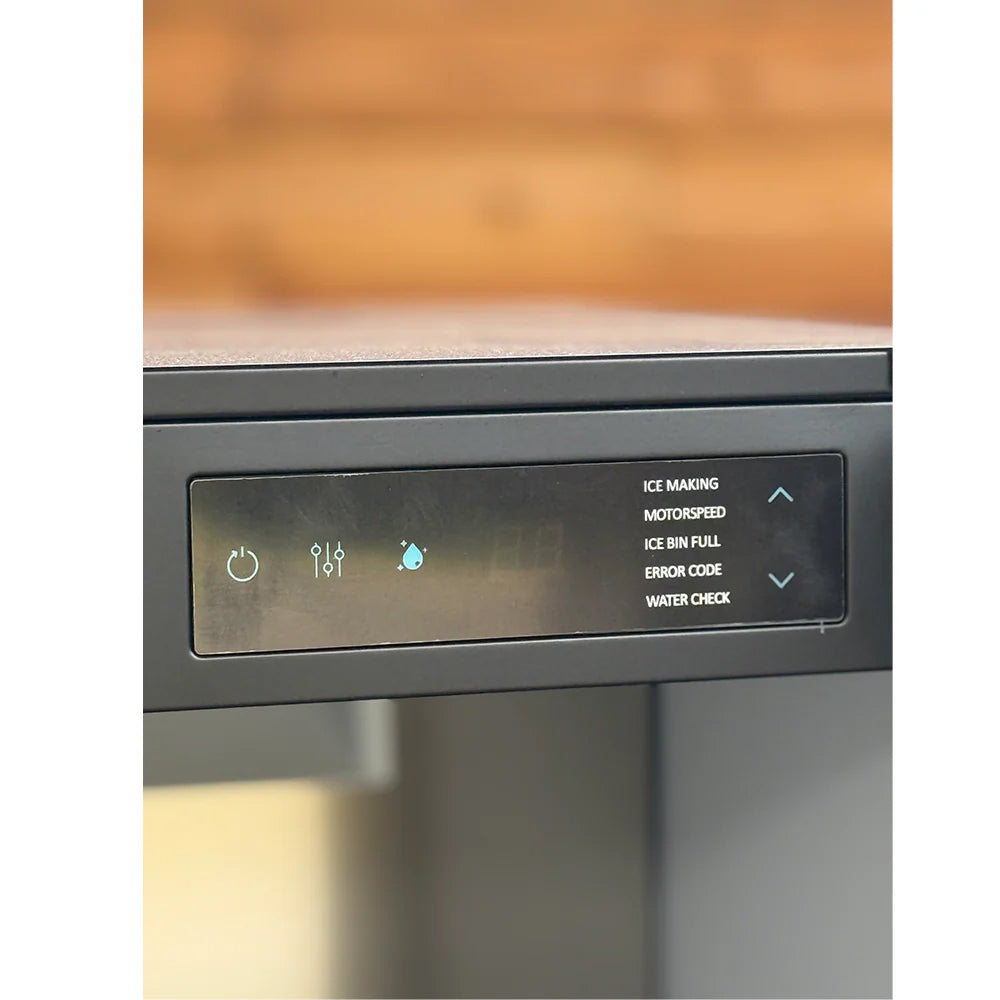 RCS Stainless Steel Nugget Ice Maker with Reversible Door 4