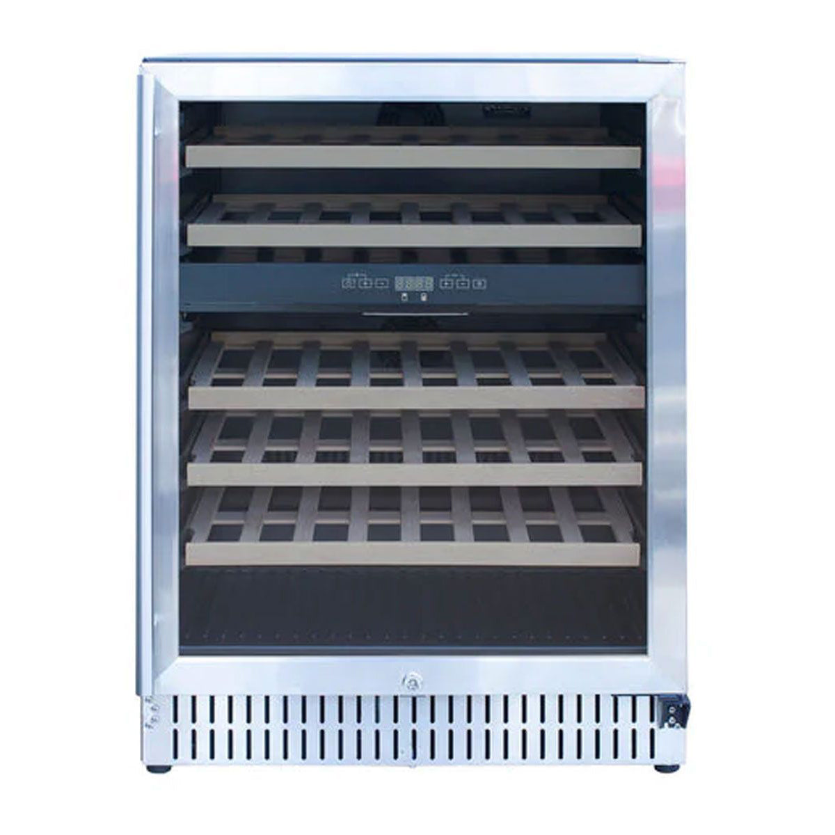 Summerset 24-Inch Outdoor Rated Dual Zone Wine Cooler2