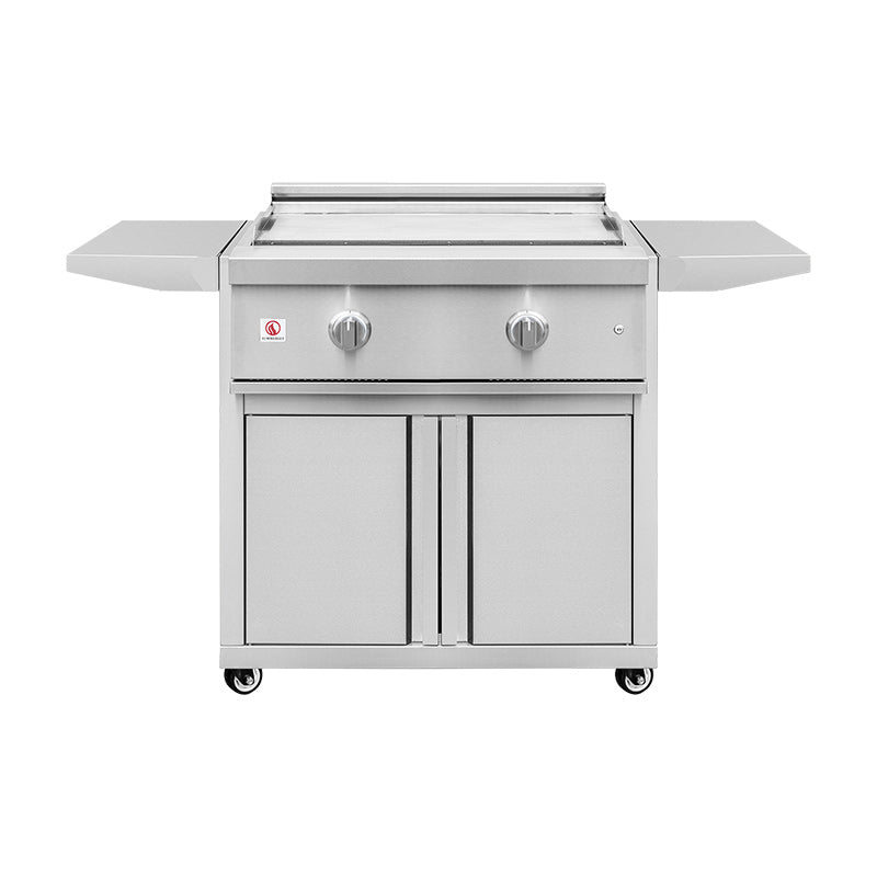 Summerset 30 in Griddle Pro Cart Open
