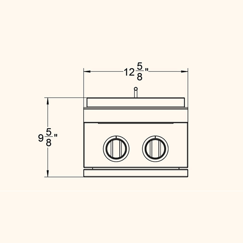Summerset Single Double Burner Spec3