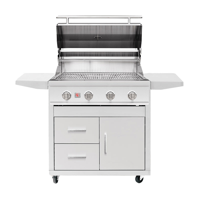 Summerset Sizzler Pro 32 Cart Open