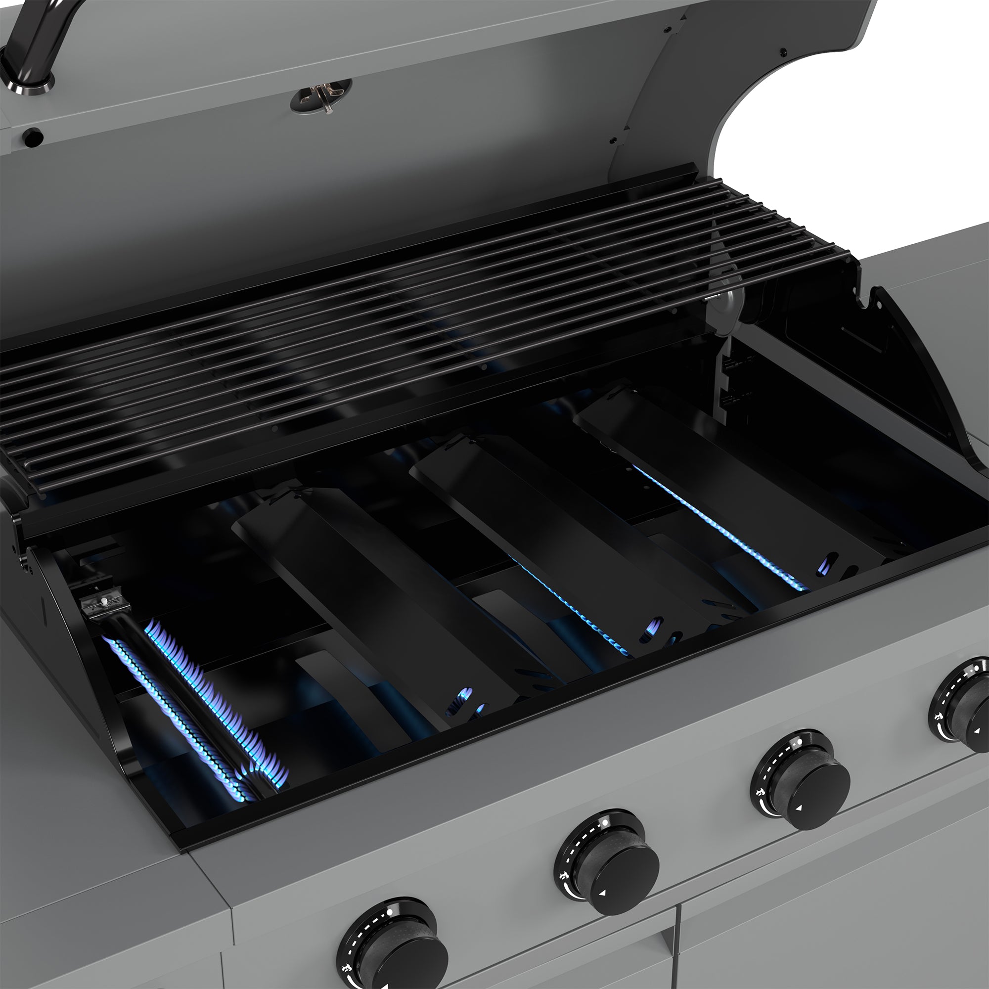 Tytus Grill 4-Burner Gas Grill Feature1