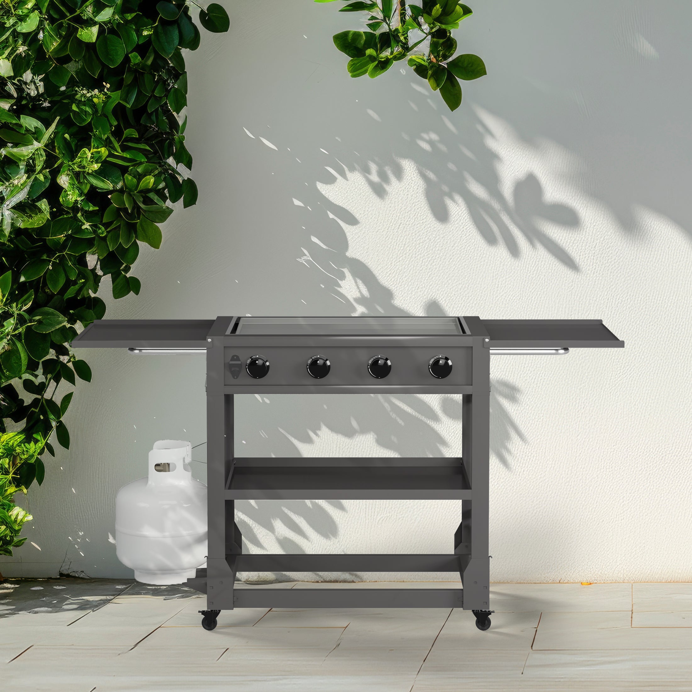 Tytus Grills 4-Burner Griddle Lifestyle