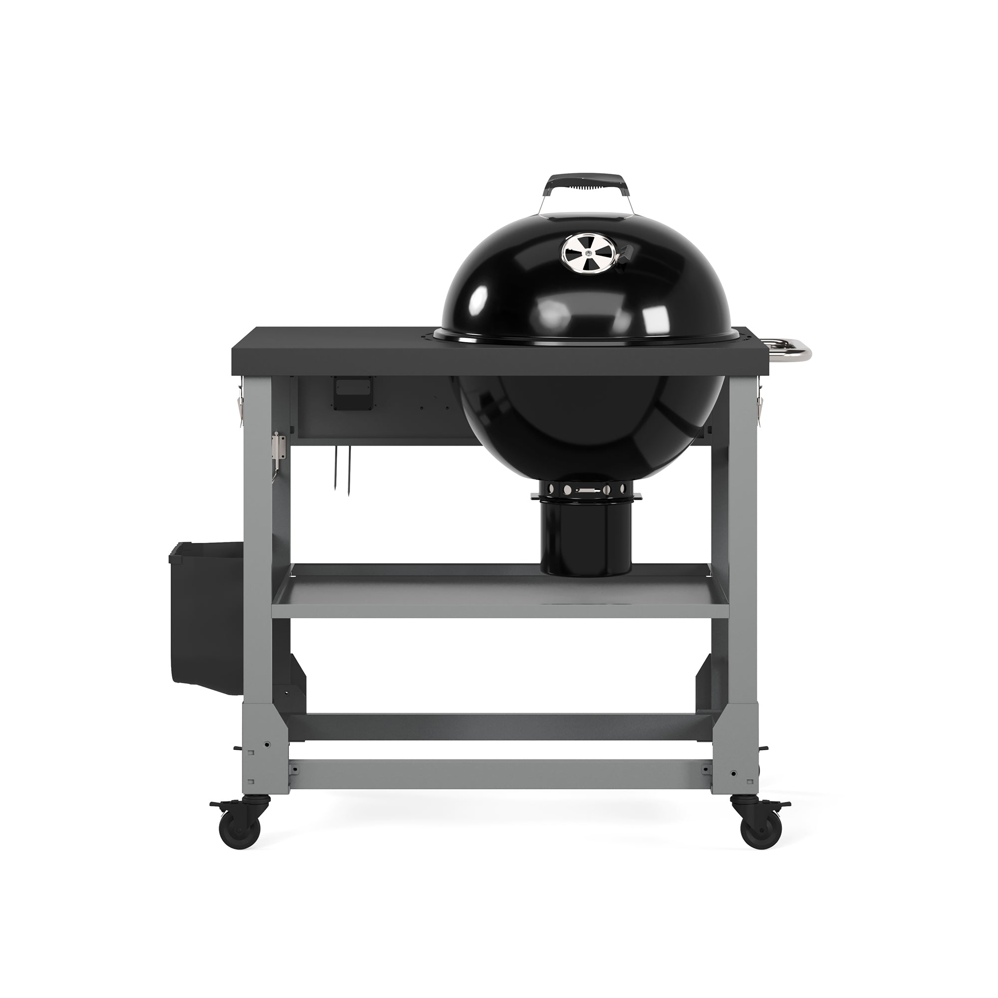 Tytus Grills Charcoal Kettle on Cart Back