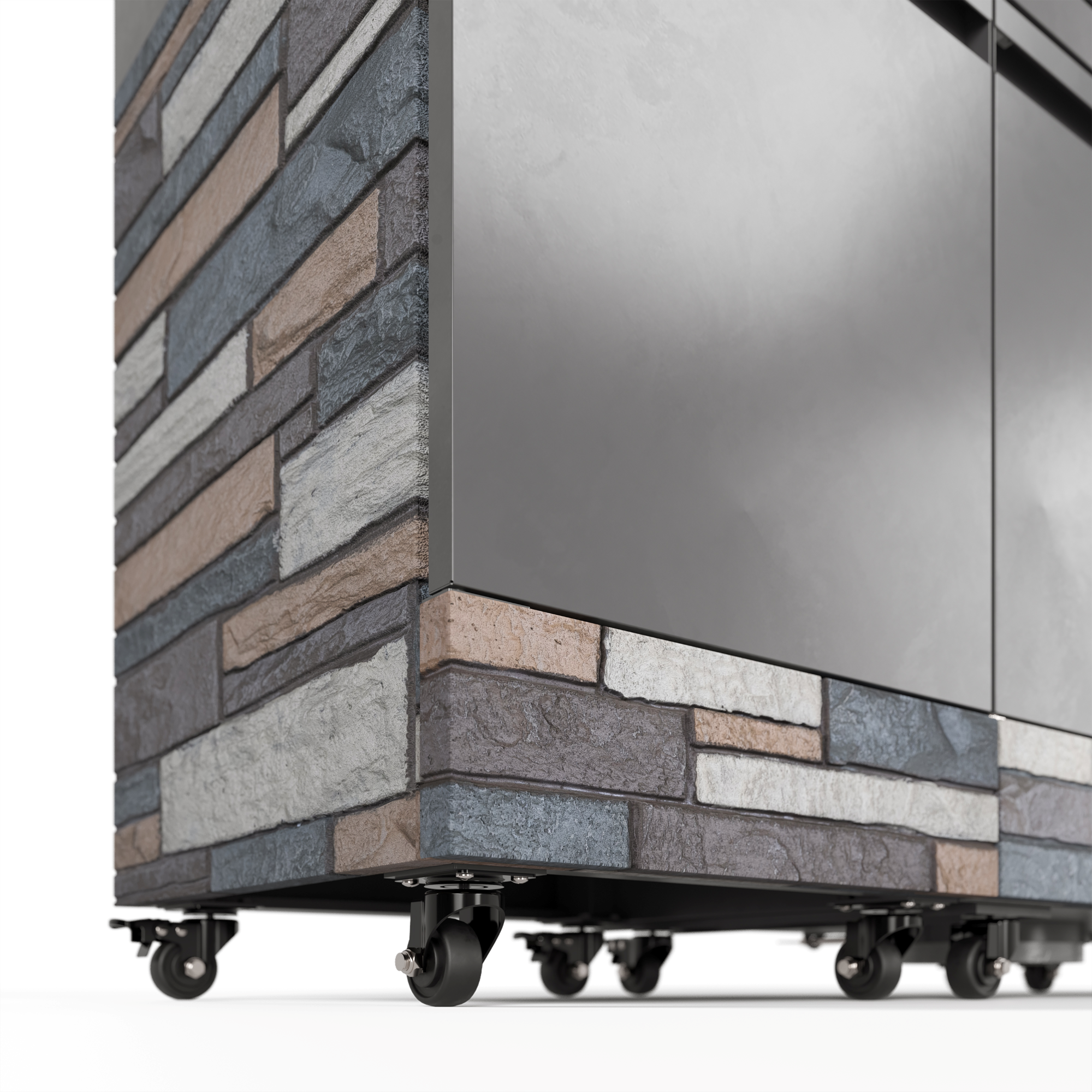 Tytus Grills Gunmetal Ash Stone Island Casters